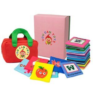 Fabric Toy | Alphabet Cards | You Can Toys